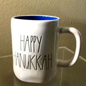 NEW Rae Dunn “Happy Hanukkah” Mug Artisan Collection by Magenta Blue